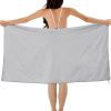 1pc Fast Drying Lightweight Microfiber Beach Towele For Backpacking; Camping; Hiking; Yoga