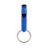 1pc Aluminum Whistle With Keychain; Sturdy Lightweight Whistle; For Signal Alarm; Outdoor Camping; Hiking Accessories