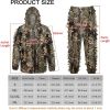 Kylebooker 3D Bionic Maple Leaf Hunting Ghillie Suit Camouflage Sniper Clothing